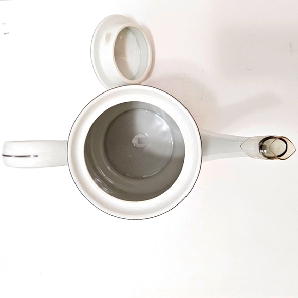 Diane by Fine China of Japan Blue Flower Scrolls - Coffee Pot - Picture 8 of 11